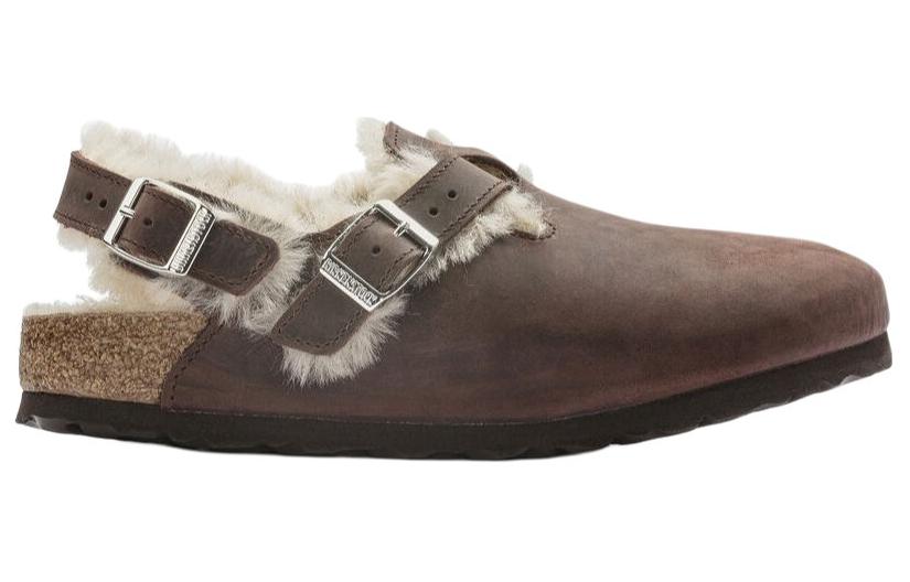 Order (W) Birkenstock Tokio Shearling Cuero Aceitado 'Habana' 1023222
