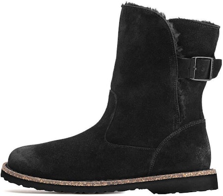 (W) Birkenstock Uppsala Shearling Suede Kulit Narrow Fit 'Hitam' 1020658 Buy (W) Birkenstock Uppsala Shearling Suede Kulit Narrow Fit 'Hitam' 1020658