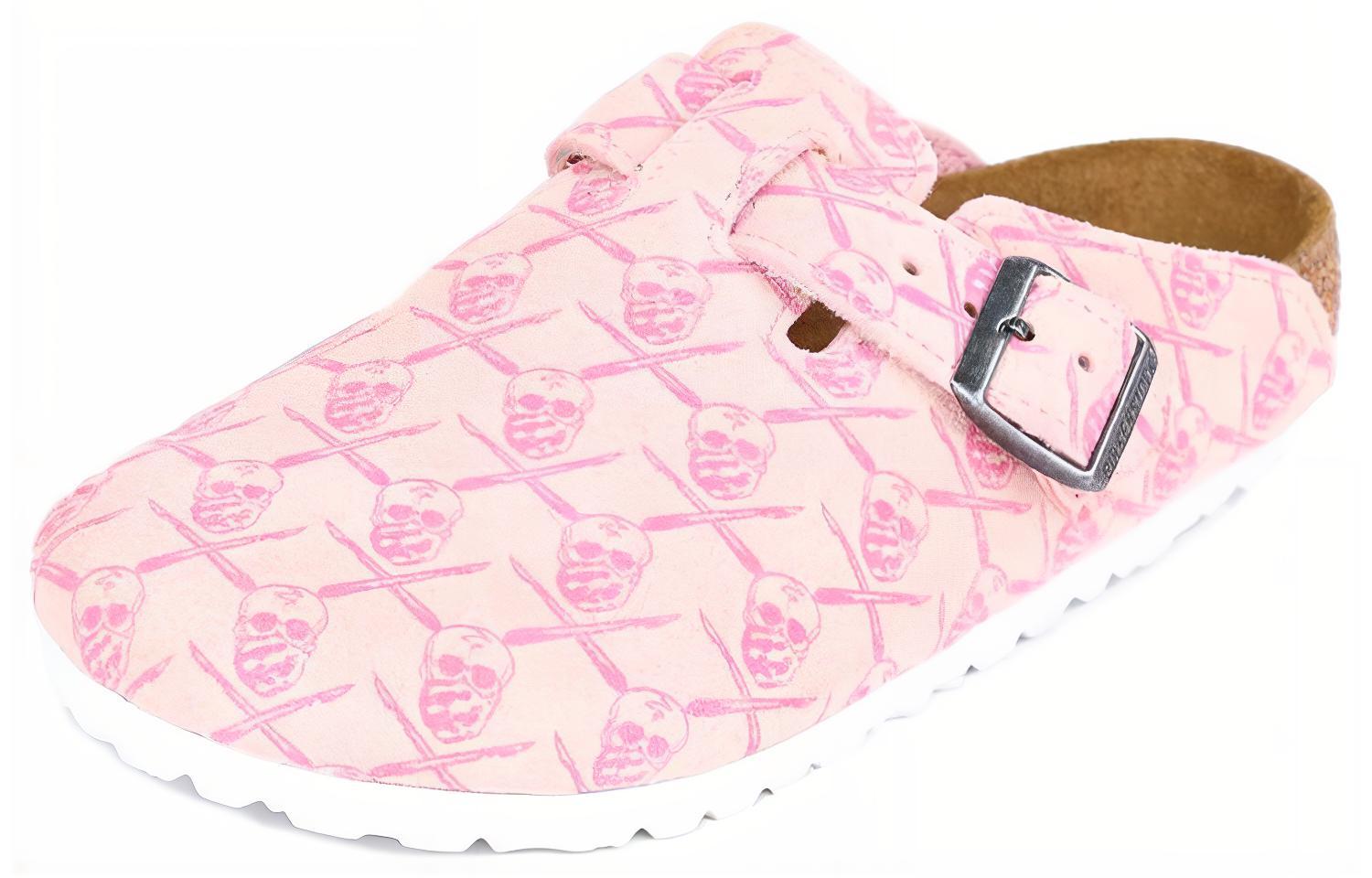 (W) Birkenstock THE SHOE SURGEON Suede Sneakers 'Pink'