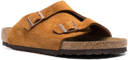 Order (W) Birkenstock Zürich Suède Leer Smalle Pasvorm 1023891 ''Mink'' 1023842/1023891