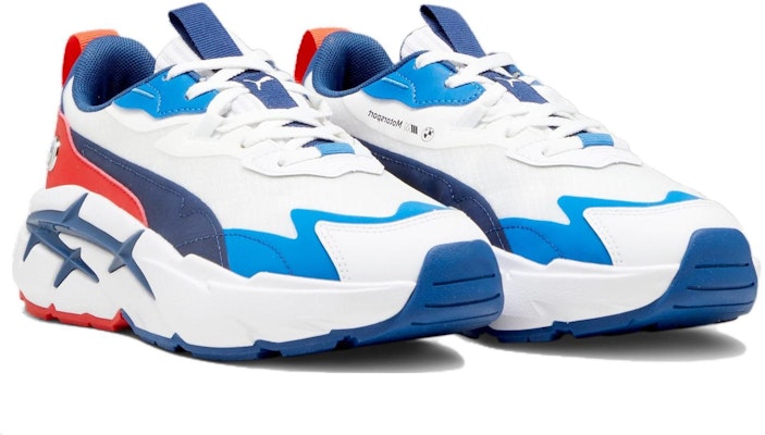 (W) BMW M Motorsport x Puma スピナ ニトロ '白×赤' 307874-01 Shop (W) BMW M Motorsport x Puma スピナ ニトロ '白×赤' 307874-01