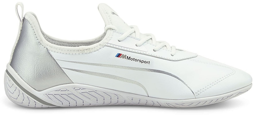(Women) BMW Motorsport x Puma Ridge Cat 'White Silver' 306873-02 Order (Women) BMW Motorsport x Puma Ridge Cat 'White Silver' 306873-02