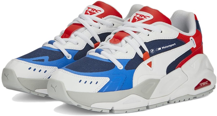 (Women) BMW Motorsport x Puma TRC Mira Tech Motorsport 'White Blue Red' 307624-01 Lookbook (Women) BMW Motorsport x Puma TRC Mira Tech Motorsport 'White Blue Red' 307624-01