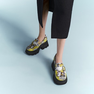 (W) CHARLES & KEITH both x Kasut Loafer Bertumit 'Kerjasama' SL1-70280005 2