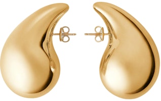 (Women) Bottega Veneta 18K Gold-Plated Waterdrop Earrings 720038VAHU08120 (Women) Bottega Veneta 18K Gold-Plated Waterdrop Earrings 720038VAHU08120