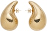 Order (Women) Bottega Veneta 18K Gold-Plated Waterdrop Earrings 720038VAHU08120