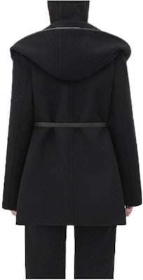 (Women) Bottega Veneta Black Solid Color Short Hooded Coat. 728984V25I01000 Lookbook (Women) Bottega Veneta Black Solid Color Short Hooded Coat. 728984V25I01000