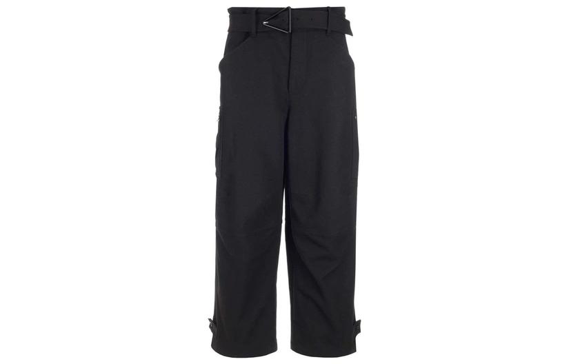 Order (W) Bottega Veneta 黑色純色拉鍊直筒長褲. 647711V0BT01000