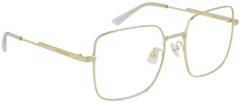 (W) Bottega Veneta Kacamata Optik Emas Square dengan Logo di Tangkai. BV1110O001 Shop (W) Bottega Veneta Kacamata Optik Emas Square dengan Logo di Tangkai. BV1110O001