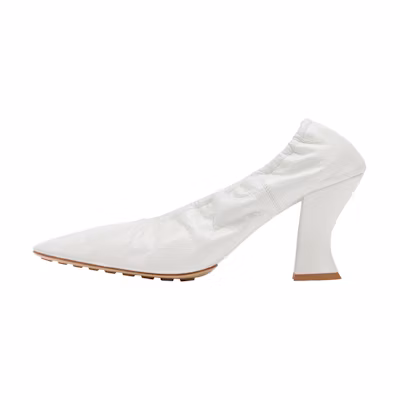 (W) Bottega Veneta Almond 'Luminescent White'