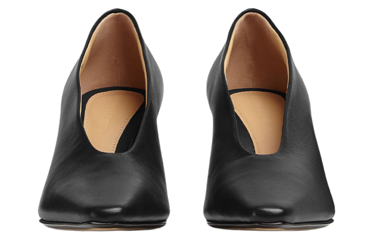 (W) Bottega Veneta Almond High Heel 'Black' 圖 2