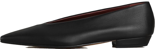 (W) Bottega Veneta Kasut Ballerina Kulit Almond Hitam 608872VBSD01000 Buy (W) Bottega Veneta Kasut Ballerina Kulit Almond Hitam 608872VBSD01000