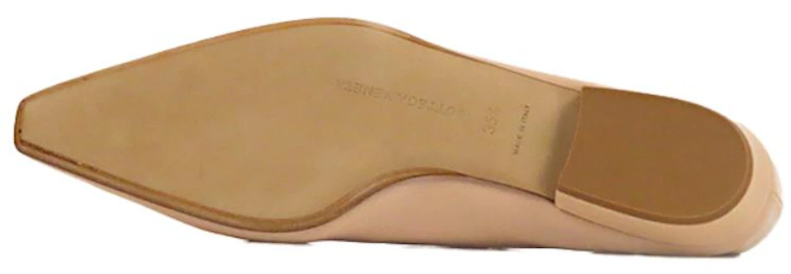 (W) 葆蝶家杏仁色米色芭蕾舞平底皮鞋 608872VBSD09912 Details for (W) 葆蝶家杏仁色米色芭蕾舞平底皮鞋 608872VBSD09912