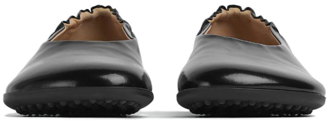 Bottega Veneta 葆蝶家 Atomic 皮革 圓頭 芭蕾 休閒單鞋 女款 黑色 Lookbook Bottega Veneta 葆蝶家 Atomic 皮革 圓頭 芭蕾 休閒單鞋 女款 黑色