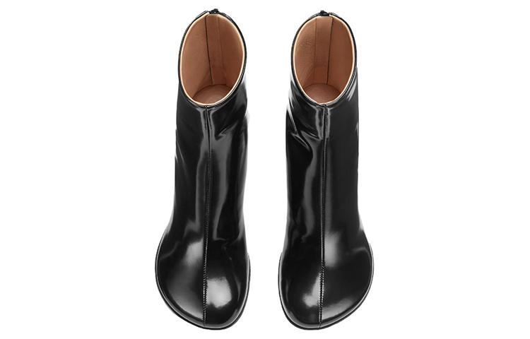 (W) Bottega Veneta Atomic 'Black Leather Chunky Heel Ankle Boot' 圖 3