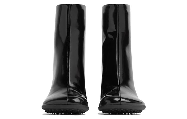 (W) Bottega Veneta Atomic 'Black Leather Chunky Heel Ankle Boot' 圖 4