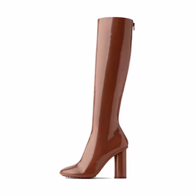 (W) Bottega Veneta Atomic 'Brown Leather Zip'