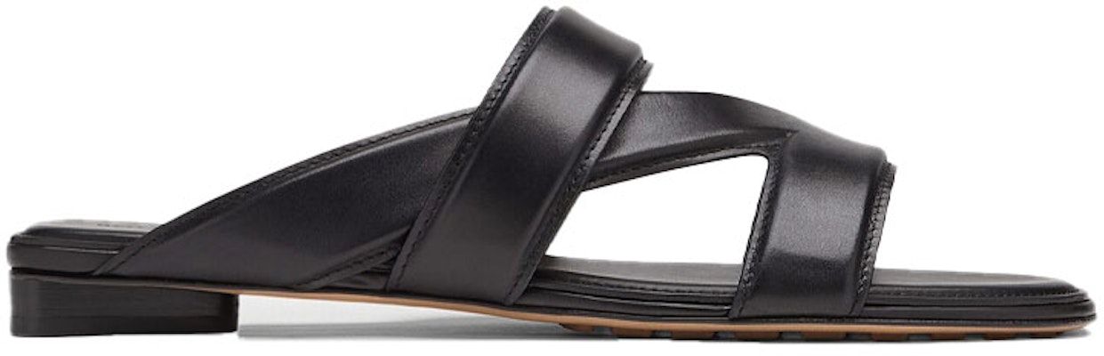 (Women) Bottega Veneta Band Flat 'Outdoor Trend Black' 651374VBSL01000 Order (Women) Bottega Veneta Band Flat 'Outdoor Trend Black' 651374VBSL01000