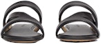 Lookbook (W) Bottega Veneta Band Flat 'Outdoor Trend Hitam' 651374VBSL01000