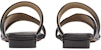 (W) Bottega Veneta Band Flat 'Outdoor Trend Hitam' 651374VBSL01000