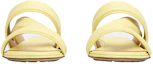 Shop (W) ボッテガヴェネタ バンド フラットサンダル (イエロー) 651374VBSL07411