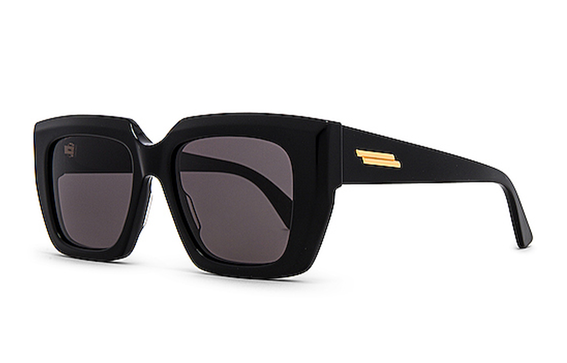 (Women) Bottega Veneta Black Acetate Sunglasses BV1030S001