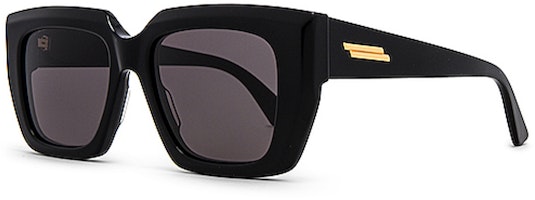 (Women) Bottega Veneta Black Acetate Sunglasses BV1030S001 (Women) Bottega Veneta Black Acetate Sunglasses BV1030S001