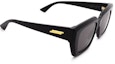 Shop (W) Gafas de Sol Negras de Acetato Bottega Veneta BV1030S001