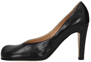 (Women) Bottega Veneta BLOC Calf High Heel Pumps Black 578330VBPJ01000 (Women) Bottega Veneta BLOC Calf High Heel Pumps Black 578330VBPJ01000
