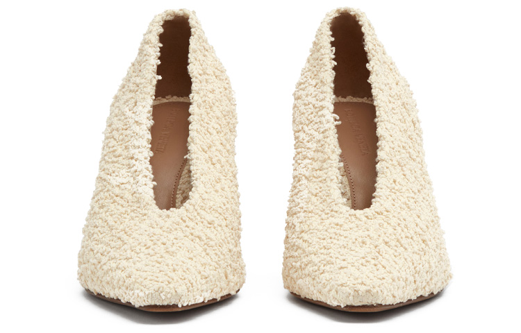 Shop Bottega Veneta 葆蝶家 榛果色 高跟鞋 女款 海貝色