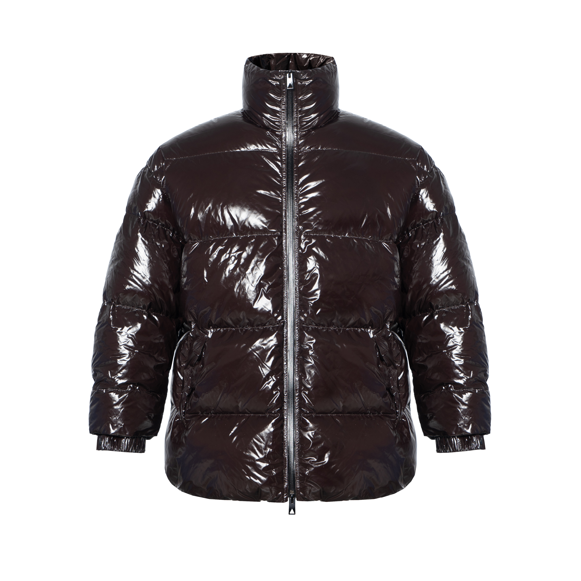 Buy (W) Abrigo Marrón Brillante con Capucha Bottega Veneta Invierno Colección. 659724V0Y302184