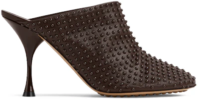 Order Bottega Veneta 葆蝶家 彈點襪款 皮革高筒鞋 女款 棕色