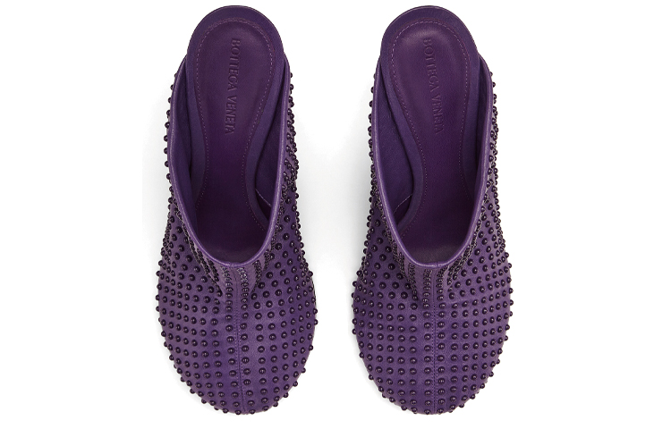 (W) Bottega Veneta Bullet Dot Sock 'Purple' 圖 3
