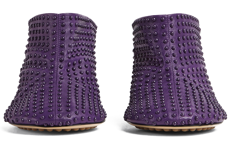 (W) Bottega Veneta Bullet Dot Sock 'Purple' 圖 4
