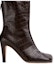 Order (W) 보테가 베네타 브라운 엠보싱 앵클 부츠 667216V10O02113
