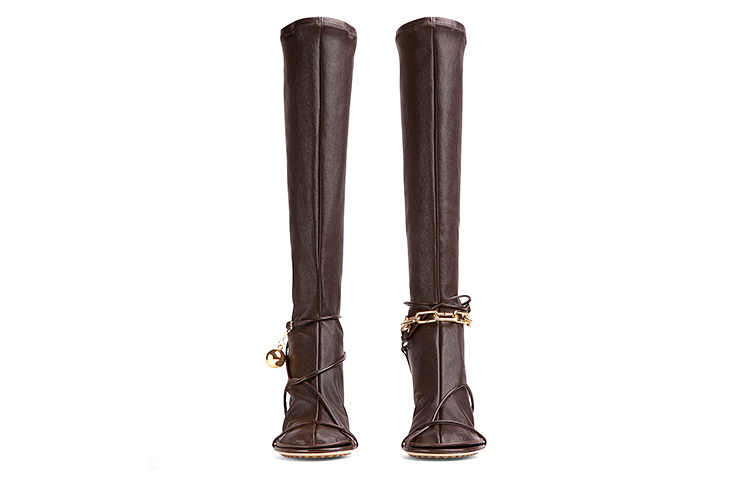 (W) Bottega Veneta BV Dot Boots 'Brown' 圖 3