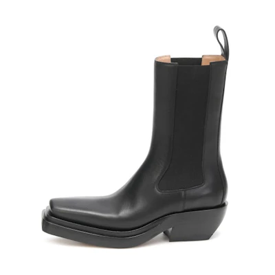 (W) Bottega Veneta BV Lean Boots 'Black'