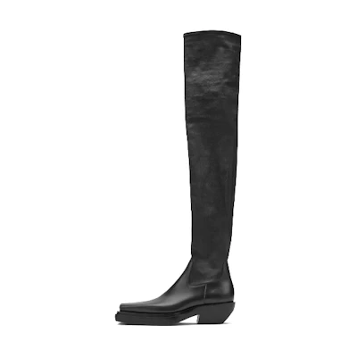 (W) Bottega Veneta BV Lean Boots 'Black'