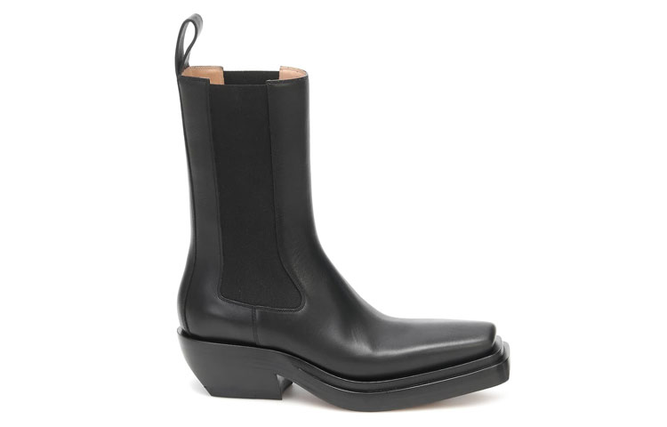 Order (Women) Bottega Veneta BV Lean Boots 'Black' 639831V00M01000