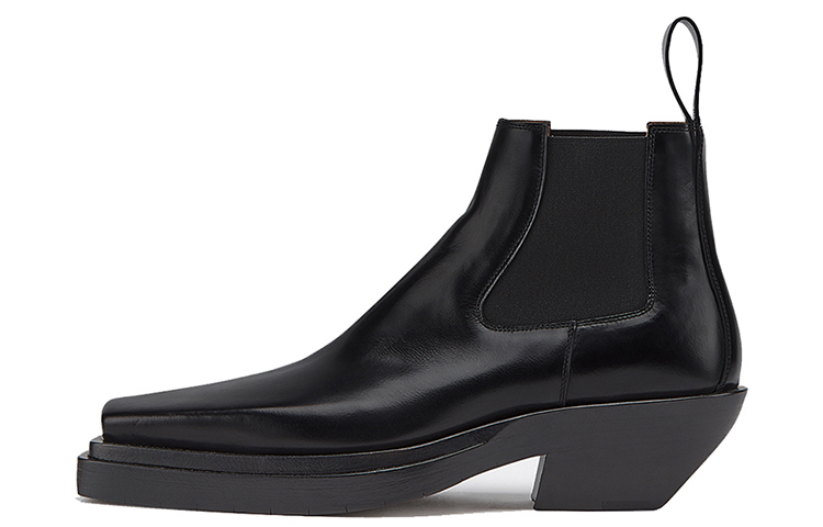 BOTTEGA VENETA ブラック チェルシーブーツ BOTTEGA VENETA タイヤ