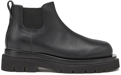 Bottega Veneta 葆蝶家 BV Lug 厚底小牛皮切爾西靴 女款 黑色 Order Bottega Veneta 葆蝶家 BV Lug 厚底小牛皮切爾西靴 女款 黑色