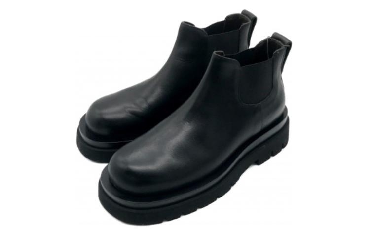 Lookbook (W) Bottega Veneta BV Lug Chelsea Boot 'Kulit Hitam' 634396VBS501000