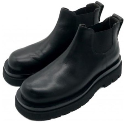 (W) Bottega Veneta BV Lug Chelsea Boot 'Kulit Hitam' 634396VBS501000 Lookbook (W) Bottega Veneta BV Lug Chelsea Boot 'Kulit Hitam' 634396VBS501000