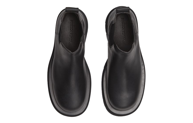 Shop (W) Bottega Veneta BV Lug Chelsea Boot 'Kulit Hitam' 634396VBS501000