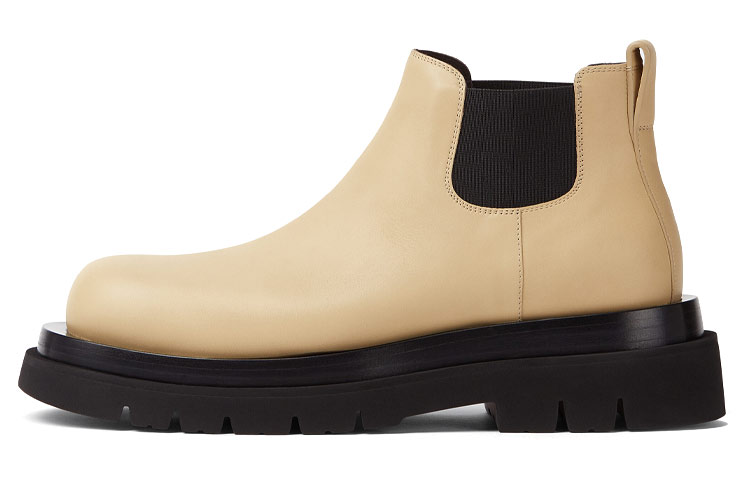 (W) Bottega Veneta BV Lug Chelsea Boot 'Cane Sugar'