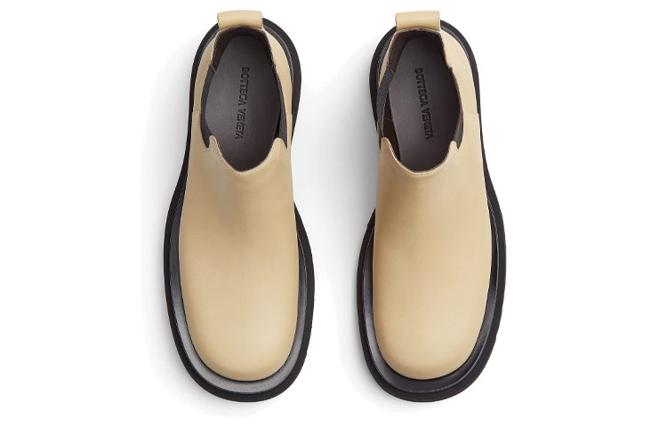 (W) Bottega Veneta BV Lug Chelsea Boot 'Cane Sugar' 圖 4