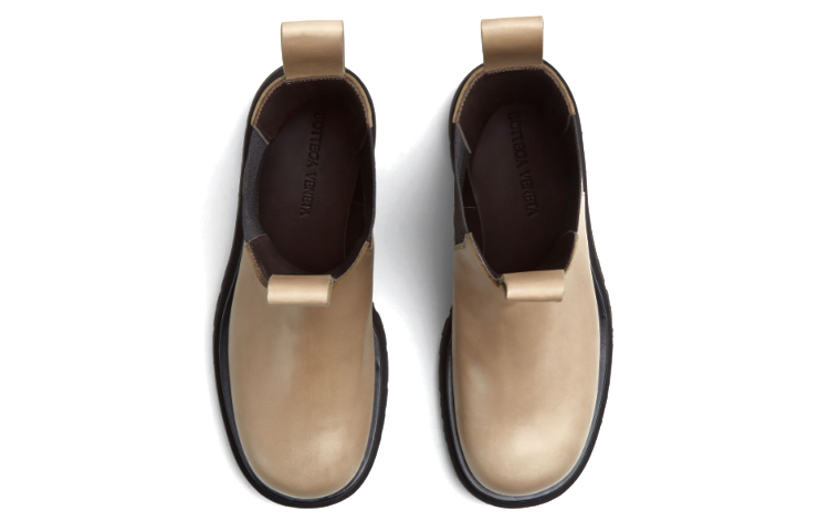 (W) Bottega Veneta BV Lug Chelsea Boot 'Sugarcane' 圖 4