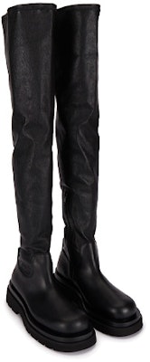 (Women) Bottega Veneta BV Over-The-Knee Boots 'Black' 'Vintage' 630302VBP711000 Lookbook (Women) Bottega Veneta BV Over-The-Knee Boots 'Black' 'Vintage' 630302VBP711000
