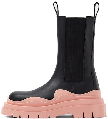 (W) ボッテガヴェネタ タイヤチェルシーブーツ "ブラックピンク" 630297VBS501276 Buy (W) ボッテガヴェネタ タイヤチェルシーブーツ "ブラックピンク" 630297VBS501276