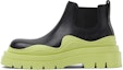 Buy (W) Bottega Veneta BV Tire Chelsea Botas 'Negro Verde' 630300VBS501273